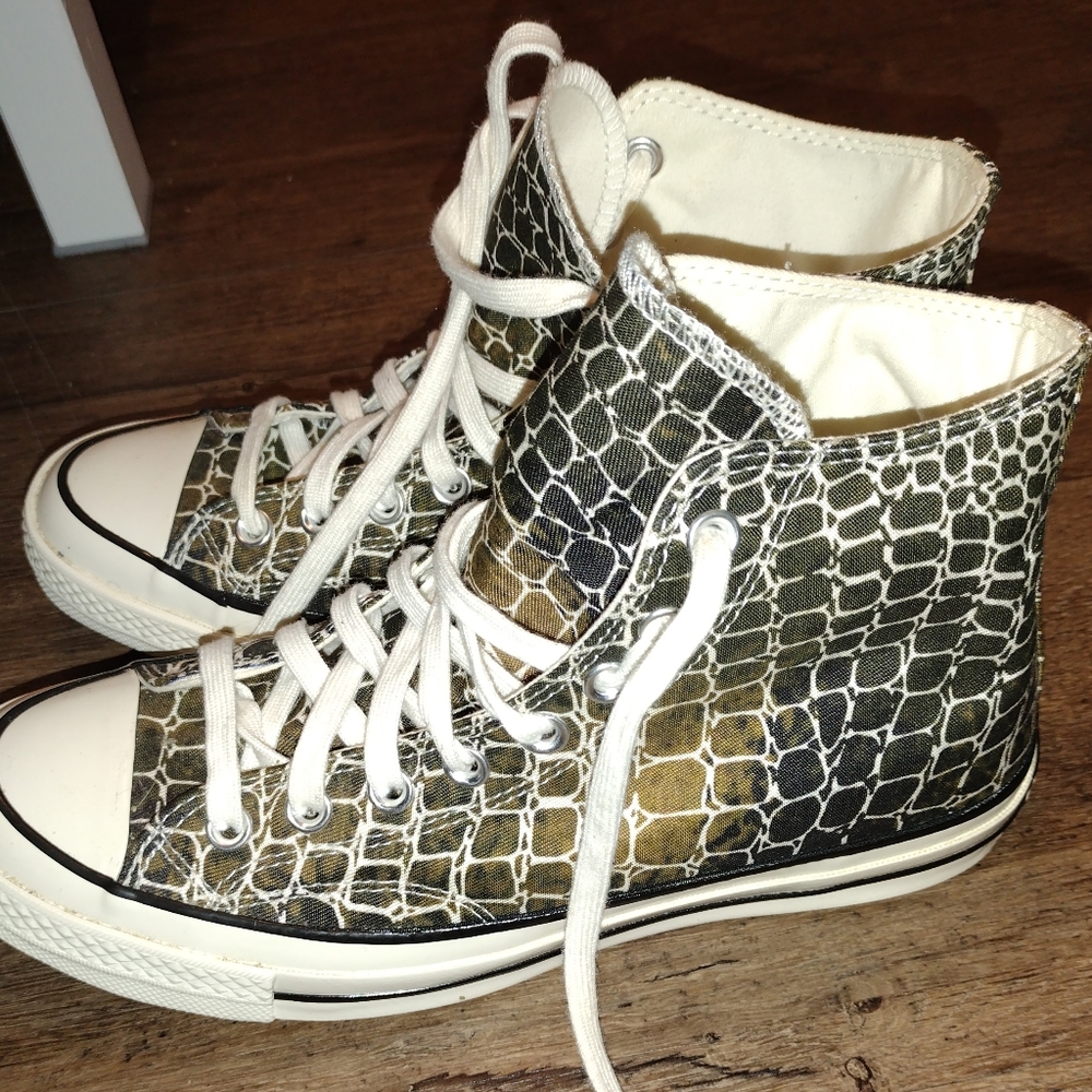 Converse Crocodile Shoes Men 7 Women 9 - Picture 8 of 9
